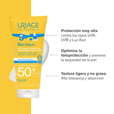 BLOQUEADOR SOLAR CORPORAL URIAGE BARIESUN LECHE NIÑOS SPF 50+ 50 ML - 2