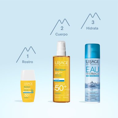 BLOQUEADOR CORPORAL URIAGE BARIESUN ACEITE SECO PROTEGE LA PIEL E ILUMINA EL BRONCEADO SPF 50+ 50 ML - 5