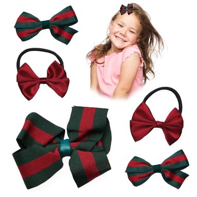 SET DE GANCHOS ACCESORIOS DE CABELLO PARA NIÑAS - LAZOS
