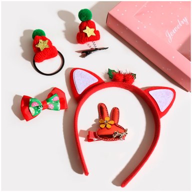 SET DE GANCHOS ACCESORIOS DE CABELLO PARA NIÑAS - VINCHA