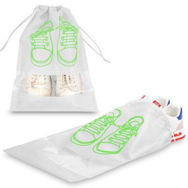 BOLSA ORGANIZADOR PROTECTOR DE ZAPATOS ZAPATILLAS BLANCO BZ3