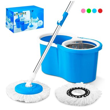 TRAPEADOR CON ESCURRIDOR GIRATORIO AUTÓMATICO 2 MOPAS ALT 88S