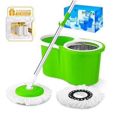 TRAPEADOR ESCURRIDOR GIRATORIO VD 88S Y COLGADOR MS3 DE REGALO