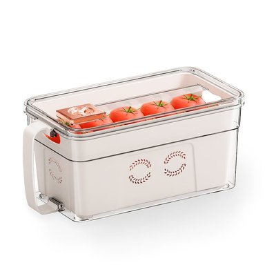 TÁPER CONTENEDOR HERMÉTICO SASHIJA CON ESCURRIDOR Y ASA A10