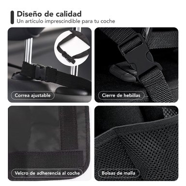 ORGANIZADOR SASHIJA DE AUTO PARA MALETERO IMPERMEABLE NEGRO O99 - 5