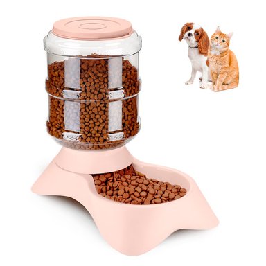 COMEDERO SASHIJA AUTOMÁTICO MASCOTAS 3KG CREMA