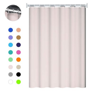CORTINA DE BAÑO MODERNA IMPERMEABLE ACCESORIO PARA DUCHA ALEATORIO U11