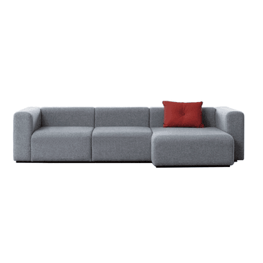 SECCIONAL HOGARYSPACIOS MODERNO GRIS HYS DERECHO ROSMERY