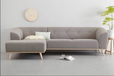 SECCIONAL HOGARYSPACIOS NORDICO GRIS CLARO HYS DERECHO TERRA