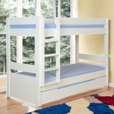 CAMAROTE HOGARYSPACIOS 2 PLAZAS BLANCO CON CAMA NIDO VALLADOL - 6
