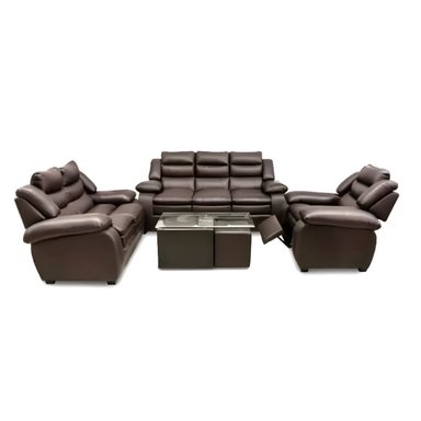 JUEGO SALA HYS 3-2-1 + MESA CENTRO MAGERE ALCOLCHADO