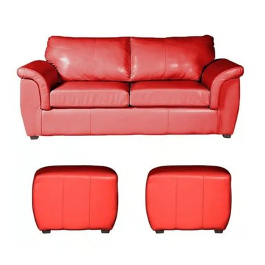 JUEGO SALA HYS 3 + 2 PUFF PACCINI GLAMOROSO