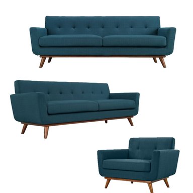 JUEGO SALA HYS 3-2-1 CRISTINA VINTAGE