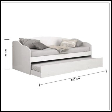DORMITORIO HOGARYSPACIOS MODERNO 2 PLAZAS CON CAMA NIDO MASIL - 3