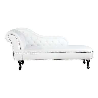 CHAISE LONGUE HOGARYSPACIOS CASIA 2 CUERPOS BLANCO