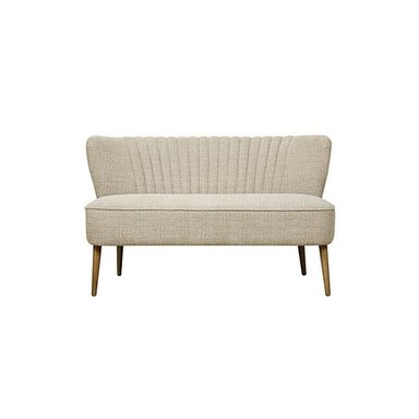 SOFA HOGARYSPACIOS EMILY 2 CUERPOS GRIS CLARO