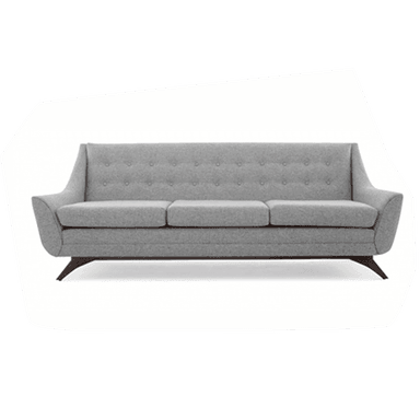 SOFA HOGARYSPACIOS SORNEL 3 CUERPOS GRIS CLARO