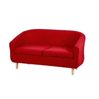 SOFA HOGARYSPACIOS ANDREUS 2 CUERPOS ROJO OSCURO