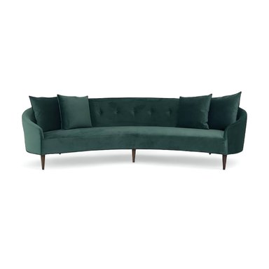 SOFA HOGARYSPACIOS LUNA NARA 4 CUERPOS VERDE PETRÓLEO