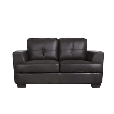 SOFA HOGARYSPACIOS SULEM 2 CUERPOS NEGRO