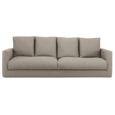 SOFA HOGARYSPACIOS LIGHT 4 CUERPOS GRIS CLARO