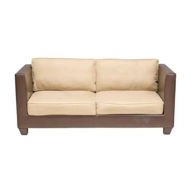 SOFA HOGARYSPACIOS LYON 2 CUERPOS BEIGE