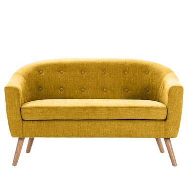 SOFA HOGARYSPACIOS AUTTY 2 CUERPOS ORO