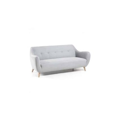 SOFA HOGARYSPACIOS ROBI 2 CUERPOS GRIS CLARO