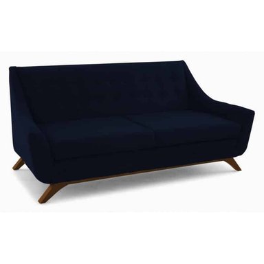 SOFA HOGARYSPACIOS SORNEL 2 CUERPOS AZUL OSCURO
