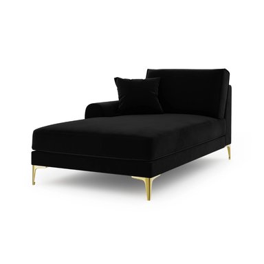 CHAISE LONGUE HOGARYSPACIOS EGIPCIO 2 CUERPOS NEGRO