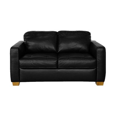 SOFA HOGARYSPACIOS VISION 2 CUERPOS NEGRO