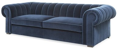 SOFA HOGARYSPACIOS AFRODITA 3 CUERPOS AZUL OSCURO