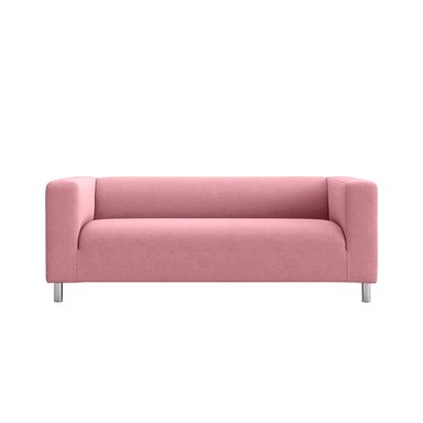SOFA HOGARYSPACIOS SNOW 2 CUERPOS ROSADO
