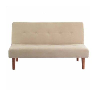 FUTON HOGARYSPACIOS BATTI 2 CUERPOS BEIGE