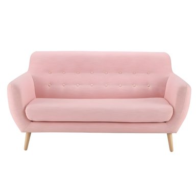 SOFA HOGARYSPACIOS ARGUS 3 CUERPOS ROSADO