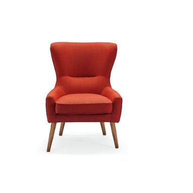 SILLÓN HOGARYSPACIOS ALFONSO VINTAGE NARANJA