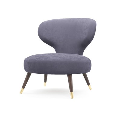 SILLÓN HOGARYSPACIOS DAMIAN VINTAGE VIOLETA