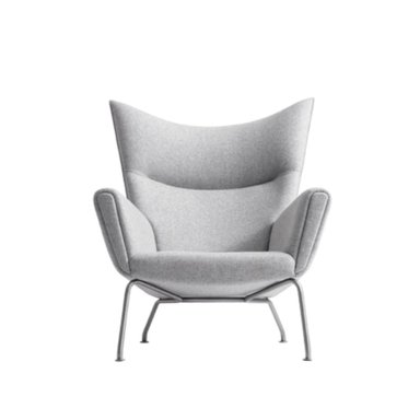 SILLÓN HOGARYSPACIOS GERARD URBANO GRIS CLARO