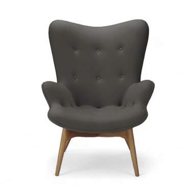 SILLÓN HOGARYSPACIOS CRISTOBAL TALL VINTAGE GRIS OSCURO