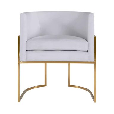 SILLÓN HOGARYSPACIOS ELISSA VINTAGE GRIS CLARO