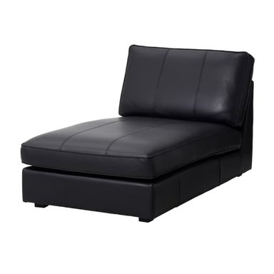 SILLÓN HOGARYSPACIOS TORI MINIMALISTA CUERO SINTETICO NEGRO