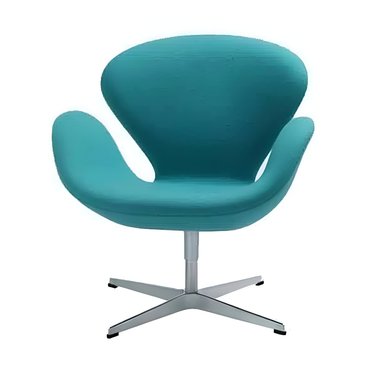 SILLÓN HOGARYSPACIOS SWAN CLÁSICO CUERO SINTETICO