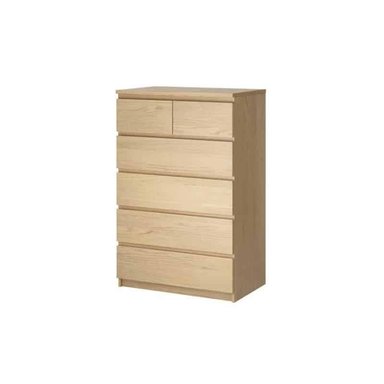 COMODA HOGARYSPACIOS MINIMALISTA HERLI 6 CAJONES PALO ROSA