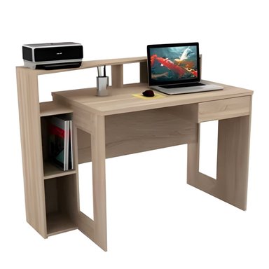 ESCRITORIO HOGARYSPACIOS MODERNO 45 CM X 140 CM MADERA ANDREA