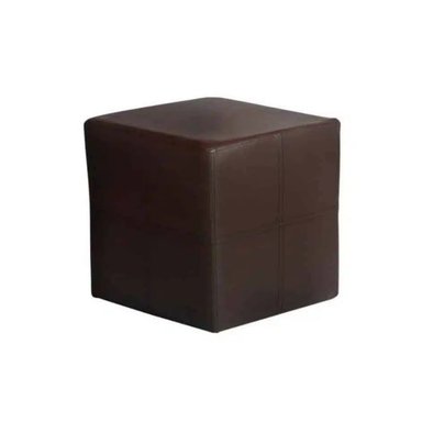 PUFF HOGARYSPACIOS ADRIANA ULTRACUERO MODERNO CUERO SINTETICO NOGAL