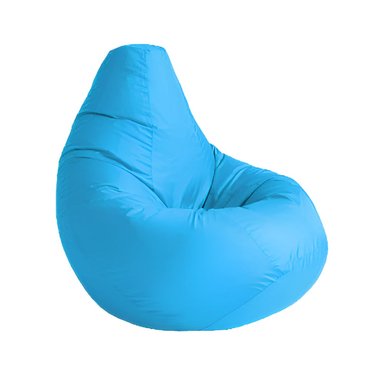 PUFF HOGARYSPACIOS PERA URBANO ULTRACUERO CELESTE