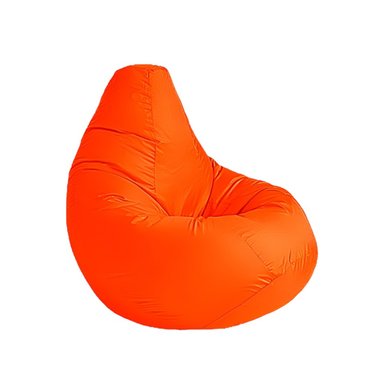 PUFF HOGARYSPACIOS PERA ADO URBANO ULTRACUERO NARANJA