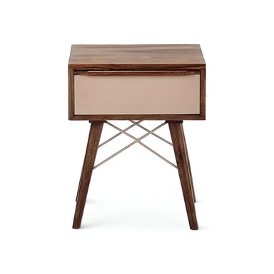 VELADOR HOGARYSPACIOS OLGA MADERA