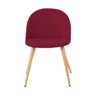 SILLA HOGARYSPACIOS VINTAGE ROJO OSCURO HYS DAVID