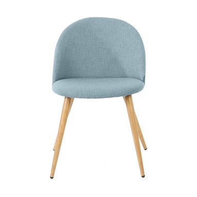 SILLA HOGARYSPACIOS VINTAGE CELESTE HYS DAVID